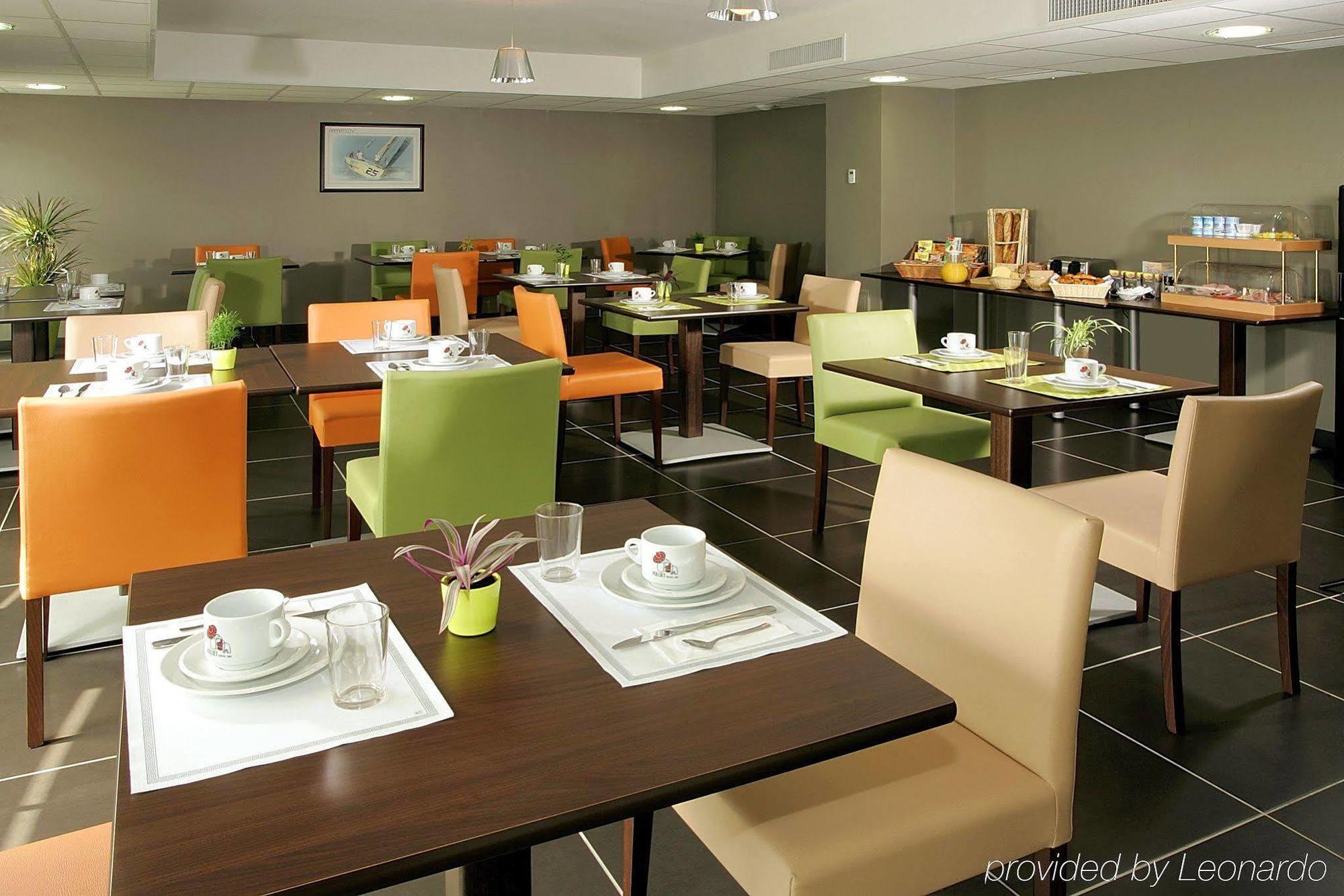 Appart'City Confort Le Mans Centre Restoran gambar